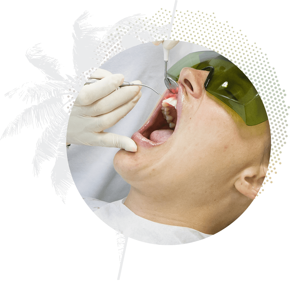 dental patient laser treatment